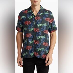 NWT Ksubi Glow Resort Camp Shirt